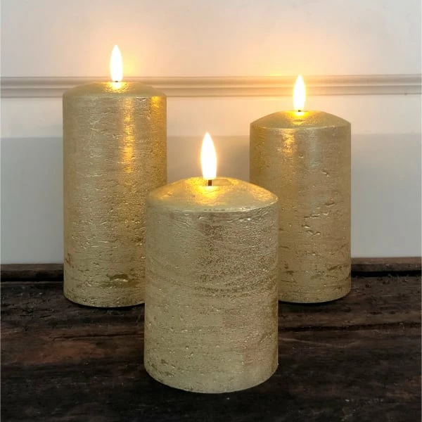 Veli Line LED Kubbelys , 3 Stk/gull