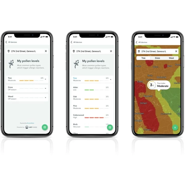 Airthings Mini Wave Luftkvalitetsmåler - Bilde 3