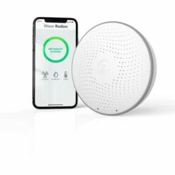 Airthings Wave Radon- Og Luftkvalitetsmåler, Hvit