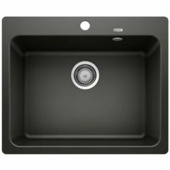 Blanco Naya 6-F UX Kjøkkenvask 60,40x49,90 Cm, Sort