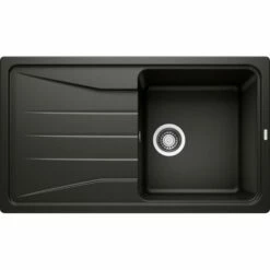 Blanco Sona 5S UX Kjøkkenvask 86x50 Cm, Sort