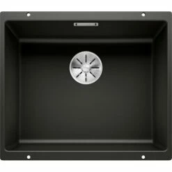 Blanco Subline 500-U UXI Kjøkkenvask 53x46 Cm, Sort