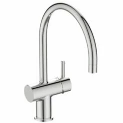 Børma A1 Kjøkkenarmatur, Børstet Krom