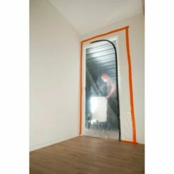 Cover Støvdør Med Glidelås Og L-åpning - 210 Cm