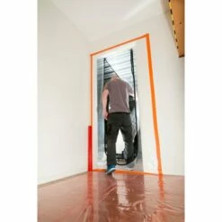 Cover Støvdør Med Glidelås Og U-åpning - 190 Cm