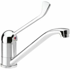 Damixa Space Kjøkkenarmatur Med Handicap Vennlig Grep, Krom