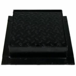 Duco Fast Karm M/deksel Til 315 Mm Oppføringsrør, 100 Mm, 2,5 Tonn - Sort