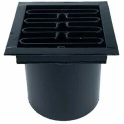 Duco Flytende Karm M/rist Og Flanger Til 315 Mm Oppføringsrør, 40 Tonn - Sort