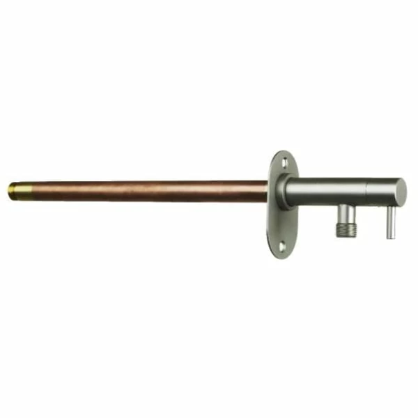 EqiWater Design Utendørskran 120-220 Mm - Silkematt Rustfri Stål - Bilde 2