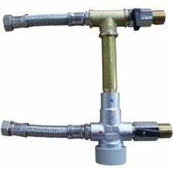 EqiWater Monteringssett Med Blandeventil (skoldningssikring)