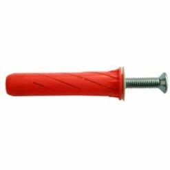 Fischer Gips/rosett Dyvler, Rød, 25 Stk