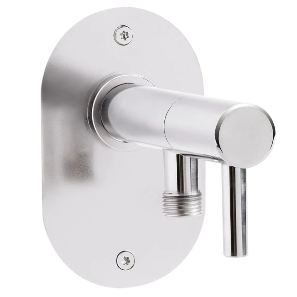 Frostline Wall Utendørskran 300-550 Mm, Polert Rustfritt Stål