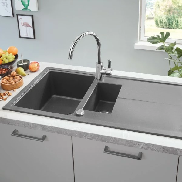 Grohe Eurosmart Cosmopolitan Kjøkkenarmatur, Krom - Bilde 2