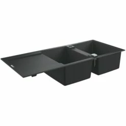 Grohe K500 Kjøkkenvask 116x50 Cm, Sort