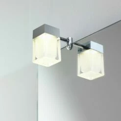 Gustavsberg Speillampe, Krom