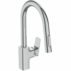 Ideal Standard Ceraplan Kjøkkenarmatur, Uttrekkbar Tut, Krom