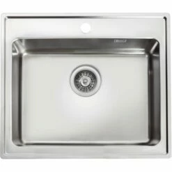 Intra Omina 600SF Kjøkkenvask 59,5x51 Cm, Rustfritt Stål
