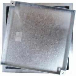 Jesmig Fast Karm M/deksel Til Integrede Fliser, Passer Til 600 Mm Oppføringsrør, 5 Ton - Galvanisert, Flisetykkelse 55 Mm