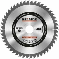 Kreator Sagblad For Sirkelsag 48 Tenner - Ø210 Mm