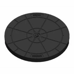 Lauridsen Deksel Til 600 Mm Kjegle - 800 Kg, Ø760 Mm - Plast