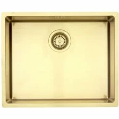 Lavabo Kubus 500 Soft Kjøkkenvask 54x44 Cm, Messing