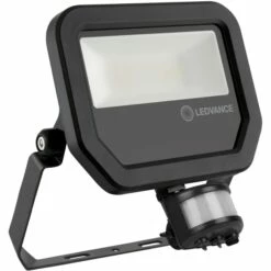 Ledvance Floodligt Flomlys LED 20W/840 M/sensor - Sort