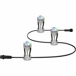 Ledvance Smart+ Dot 3 LED Hagelampe Med 3 Lamper, 1W, RGBW, WiFi, Udvidelsesdel