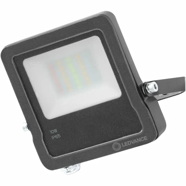 Ledvance Smart+ Floodlight Utendørs Vegglampe/flomlys LED, 10W, RGBW, WiFi, Grå
