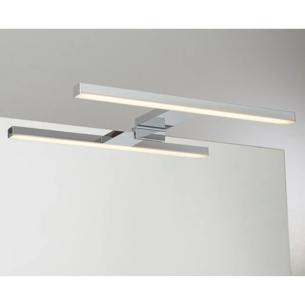 Loevschall Lagan Next Generation Speillampe, Flere Monteringsmuligheter, 30 Cm, 4,4 Watt, Krom