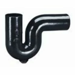 Gustavsberg MA Vannlås 88° 65mm Til Støpejerns Avløpsrør. Med Rensepropp Med Gjenge 1"