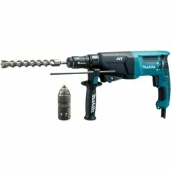 Makita Borhammer SDS+ M/Selvspennende Borepatron 800 Watt, 230 Volt