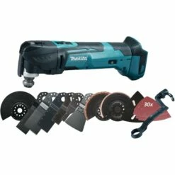 Makita Multikutter M/10 Stk Tilbehør, 18 Volt Uten Batteri