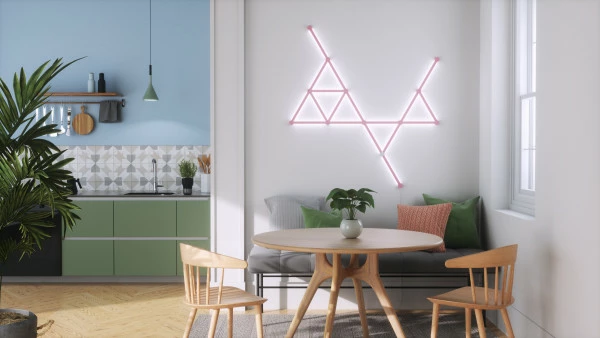 Nanoleaf Lines Skin Cover Til Line Lysstrips, Pink - Bilde 4
