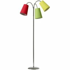 Nielsen Salsa Gulvlampe, Rød/grønn/gul