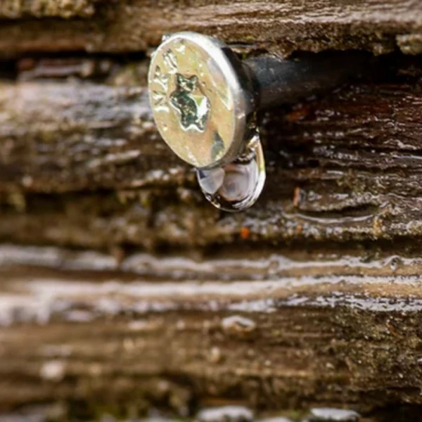 NKT Skrue Med Undersenket Hode, Climate G3, 6,0 X 200 Mm - 100 Stk - Bilde 2