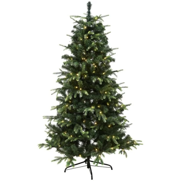 Nordic Winter Vigga Kunstig Juletre Med Lys, 140 X 96 Cm