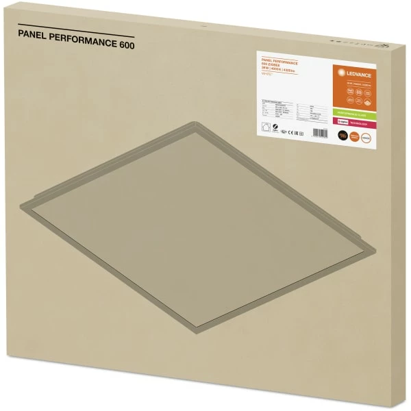 LEDVANCE PANEL ZB 60X60 4320LM 840 - Bilde 2
