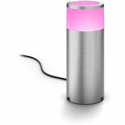 Philips Hue Calla Bedlampe Startpakke, 25 Cm, Krom