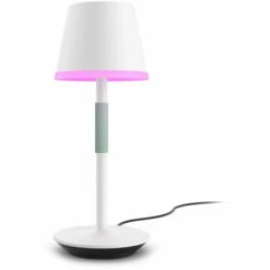 Philips Hue Go Oppladbar Bordlampe, Hvit