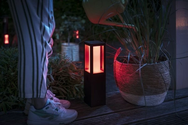 Philips Hue Impress Lavvolt Utendørs Pullert - Base Kit - Bilde 7