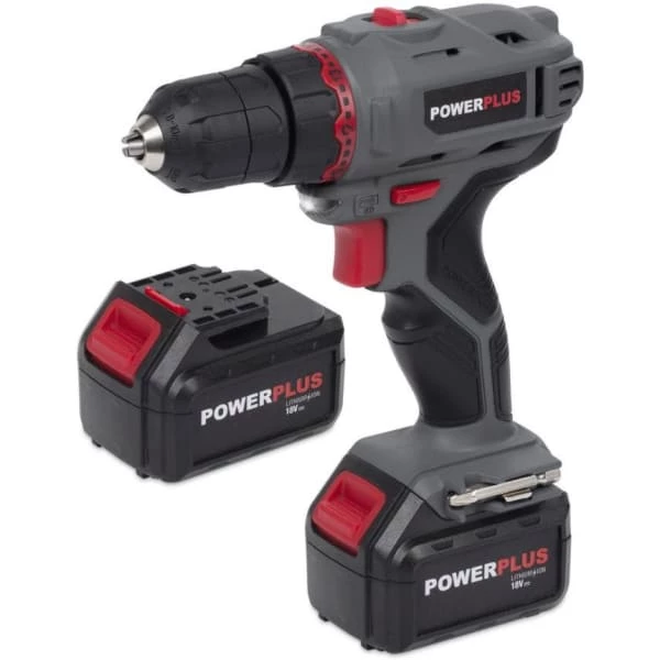 Powerplus E-line Drill-/ Skrutrekker M/Lader 2 X 18V/1,3Ah