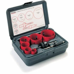 Ridgid Hullsagsett Vvs-sett Bi-Metal Ø22-64 Mm - 8 Deler