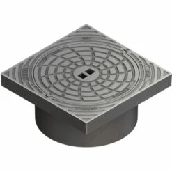 Ulefos Deksel 425 X220 Mm Med Lås, Fast, 12,5 T, GG