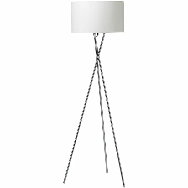 Uptown Gulvlampe Hvit/krom Ø45 Cm