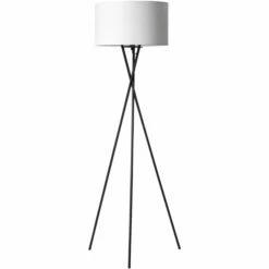 Uptown Gulvlampe Hvit/sort Ø45 Cm