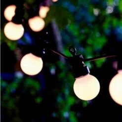 Veli Utendørs Lyslenke 6 Meter - Hvit