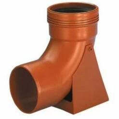 Wavin Fotbend Kort 110mm 88,5gr.