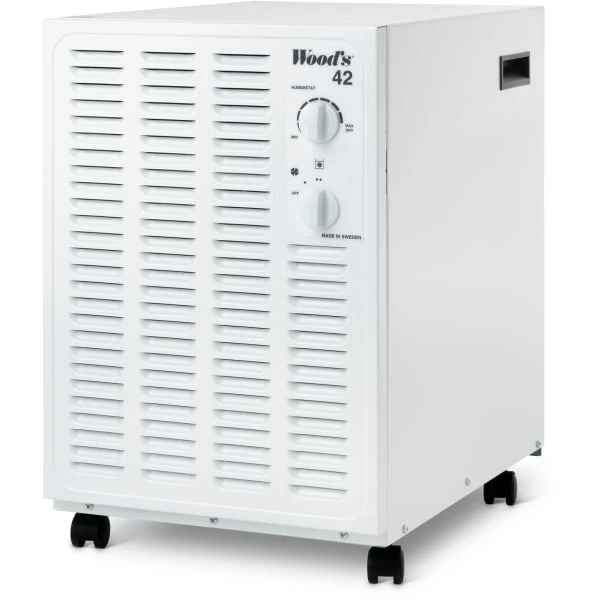 Woods SW42FW Avfukter 12 Liter/døgn 190 M², Hvit